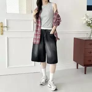 여성반바지 여름핫팬츠 짧은바지 여자반바지 핫팬츠 (WFJ4YPE)