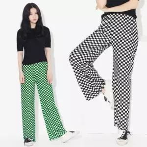 여자바지 배기 신상 코디 일자 면바지 빅사이즈 면 (WFJPUBX)