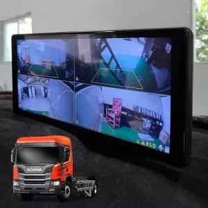 스카니아 P280 호환 4채널 블랙박스 트럭커