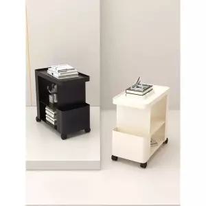 철제 협탁 좁은 디자인  모던 가정용 럭셔리 침대 옆  사이드 테이블