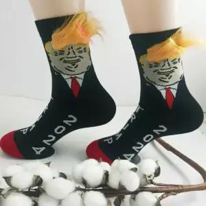 트럼프 양말 인싸 선물 캐릭터 독특한양말 핵 웃긴 특이한
