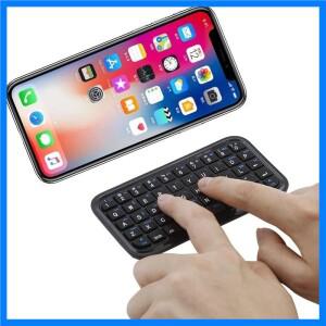 미니 충전식 타입-C 블루투스 3.0 키보드 슬림 무선 포켓 키패드 태블릿 스마트폰용 휴대용 49키 키보드