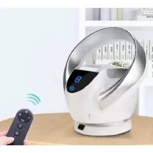 팬없는선풍기 원형 탁상용 용 실버 날개 사계절 거실