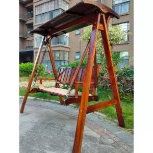 정원 야외 디럭스 모델 원목그네 카페 마당 펜션 캠핑장 휴식 캐노피 포함