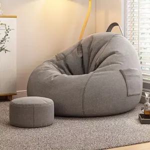 빈백 1인용 쫀득 소파 노랑 집순이 콩쇼파 에어 자취방