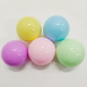 컬러 파스텔 뽑기 캡슐 60mm 추첨볼 랜덤볼 10p 공 둥근 장난감 빈 원형