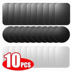 510PCS 자동차 홀더에 대 한 금속 접시 디스크 자석 태블릿 책상 자동차 스탠드 마운트에 대 한 철 시트 스