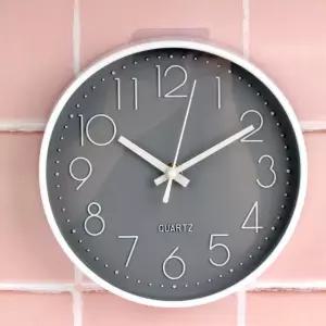 심플 인테리어 벽걸이 무소음 원형 시계 거실장식 (WFJ6V2Z)