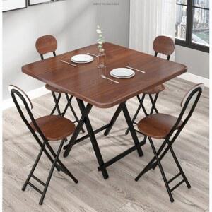 접이식 테이블 심플디자인 간편식탁 디자인필링 지름60 화이트 100x60cm