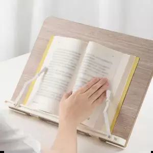 책거치대 북스탠드 독서대 받침대 각도조절 원목