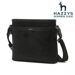 헤지스ACC HJBA6E172BK 데일리 블랙 가죽 체크 실버로고 크로스백22424054832094498