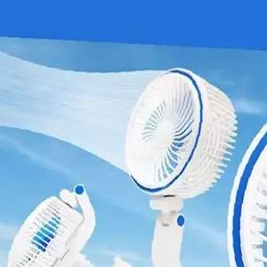 쌍문상회 듀얼선풍기 CH5580 USB 미니 폴딩 선풍기 탁상용 저소음 핸디