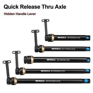 퀵릴리스 자전거 스루 액슬 12/15mm 히든 알루미늄 합금 부스트 스핀들 QR 허브 꼬치 100/110/142/148mm