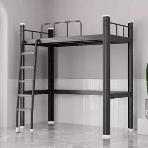 철제 벙커침대 낮은 벙커 좁은방 계단 게스트하우스