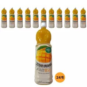 자연은 망고주스 1.5L, 24개