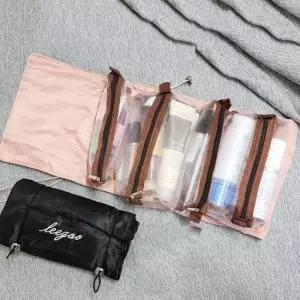 메이크업 휴대용 랜덤색 파우치 화장품가방 수납정리