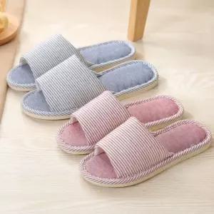 거실화 실내 면 슬리퍼 층간소음방지 쿠션 실내화 여성실내슬리퍼