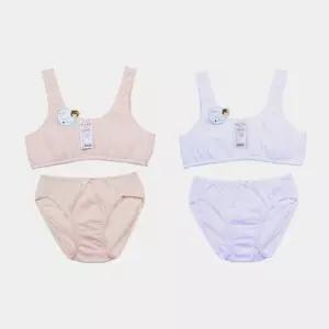 주니어 AA컵 스포츠 1단계 브라팬티세트 0408fr (WFK5VSB)