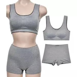 속옷세트 브라팬티 무봉제속옷 스포 여자속옷 여 (WFK6ORL)