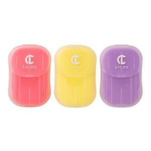 휴대용 종이비누 일회용 여행용 캠핑용 손세정 핸드워시 (개당 50매)