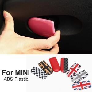 미니 원 쿠퍼 S JCW F54 F55 F56 F57 F60 차량호환  수납함 손잡이 커버 장식 스티커 ABS 튜닝 악세사리