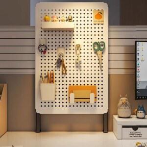 책상 타공판 철제 홀보드 소품 인테리어 걸이 파티션