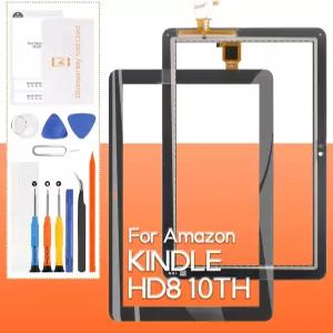 아마존 킨들 파이어 태블릿 HD8 / 플러스 10세대 2020 K72LL3 K72LL4 8.0 터치스크린 패널 디지타이저 화면