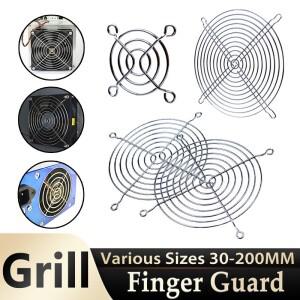 Gdstime 메탈 그릴 핑거 가드 보호망 팬 30/40/60/80/120/140mm 다양한 크기 DC 쿨링 PC 그리드