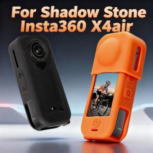 ta360 X4 실리콘 보호 케이스 에어 쇼크프루프 카메라 풀 바디 스킨 커버 렌즈 캡 포함 긁힘 방지 소프트