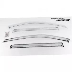 코란도 스포츠 선바이저 크롬 썬랜틱 빗물받이