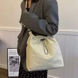 고품질 데일리 심플 스트링 버킷백 데일리 캔버스백 가방 (WFK9FNN)