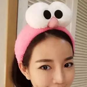 고품질 캐릭터 극세사 머리띠 세안 준비 헤어밴드 화장 미용 (WFK9FPK)