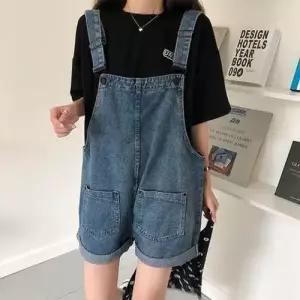 LEA-B492 롤업 멜빵팬츠 WA430CA