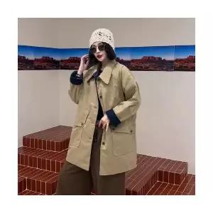 여성용 롱 가디건 패딩 겨울 빈티지 터틀 트렌치코트 하프 카디건 트렌드 KS4