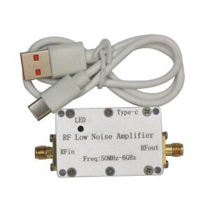 50Mhz ~ 6Ghz LNA 저잡음 증폭기 20DB RF 신호 드라이브 수신기 라디오 433Mhz 868Mhz 915Mhz 1090Mhz 1.5G