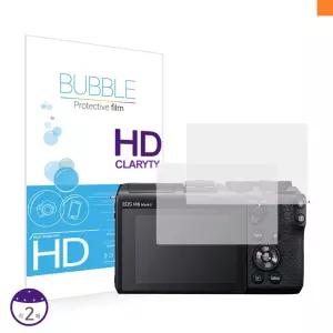 버블 HD강화 액정필름 캐논미러리스 M6 마크2 2매디카액세서리 파손방지 디보호 M6MARK2