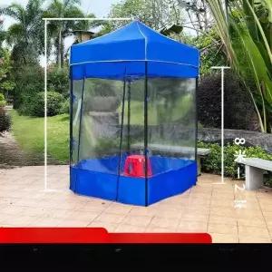 주차텐트 막사 노점 캐노피 텐트 농막 소형천막