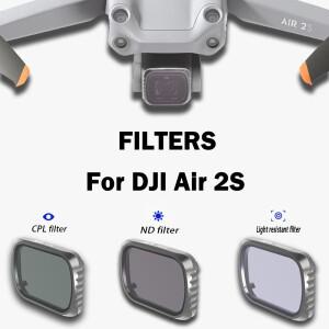 Air2S 렌즈 필터 ND4816 ND32 ND1000CPLUVGND 그라디언트 스타 나이트 DJI Mavic 드론 액세서리