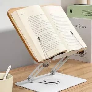 원목독서대 책거치대 각도 높이 높이조절가능 북스탠드 접이식독서대 우드