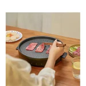 가정용 전기 바비큐 바베큐 다기능 철판 캠핑용 멀티