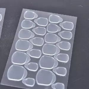 테이프 아트 네일 팁 도구 스티커 양면 투명 (WFK9XUM)