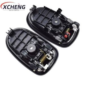 4Pcs 8261029002LG 호환 내부 도어 핸들 손잡이 전면 후면 좌측 우측 Hyundai Elantra에 호환 1996 2000