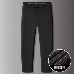 남자 기본 바지 면 린넨 추동 기모 빅사이즈 캐주얼 정장 팬츠 M스포4