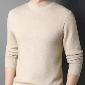 목폴라 터틀넥 니트 긴 팔 가을 겨울 봄 이너 티셔츠 (WFKAEOY)