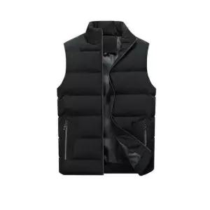 [라일리의류] Rly 빅사이즈 남자패딩조끼 출퇴근패션 하이넥조끼 여  44240096)