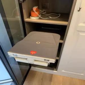 벽걸이 다리미판 접이식 벽부착 자취 입식 다림질 수납