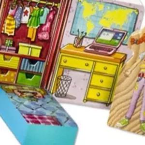 어린이 원목 하우스 인형집 원목인형 여아