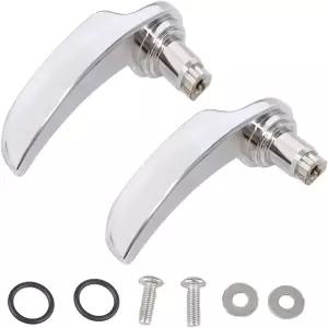 YHMOTO 새들백 뚜껑 리프터 래치 키트 알루미늄 할리 데이비슨 투어링 스트리트 글라이드 일렉트라 로드 킹