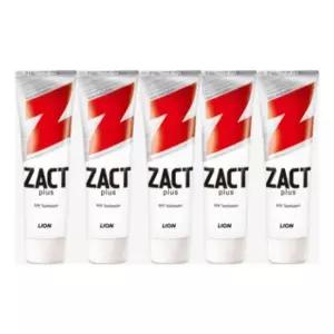 플러스 작트 치약 5개입 라이온코리아 150g 구취 상쾌함 의약외품
