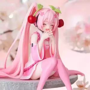 만화 캐릭터 사쿠라 피규어 미쿠